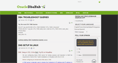 Desktop Screenshot of oracledbahub.com